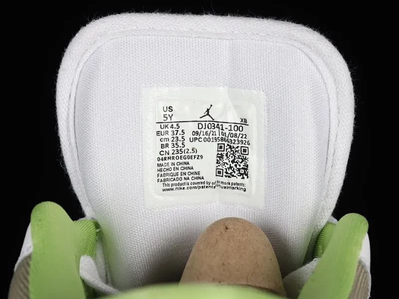 All categories Air Jordan Jordan series basketball shoes Air Jordan 1 Low G version pure original Air Jordan 1 Low AJ1 Joe 1 white and brown color matching low-top cultural and leisure sports sneakers DJ0341-100